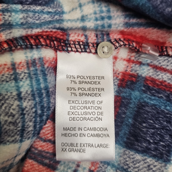 ★SOLD★ Nautica: Red Plaid Pajama Set Men's/Unisex ❤️ - Picture 6 of 12